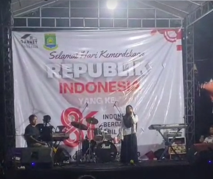 Malam Puncak HUT RI ke-81 Cluster Garnet RW 23 Diwarnai Pentas Seni dan Penyerahan Hadiah