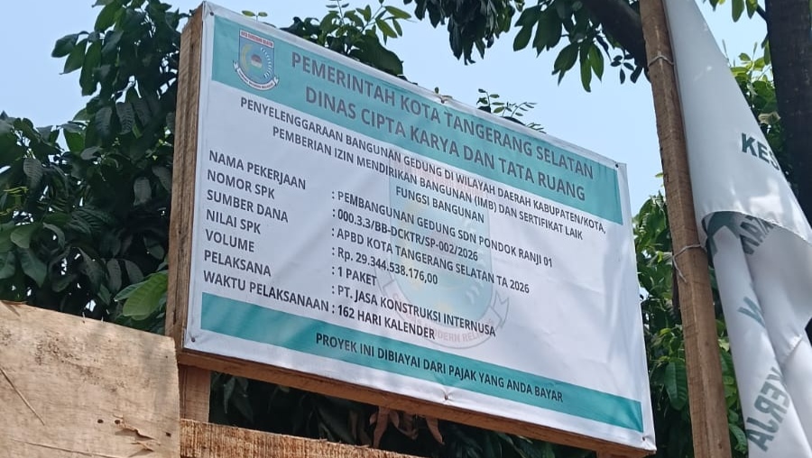 Akses Jurnalis Saat Konfirmasi Diduga Dibatasi di Proyek SDN Pondok Ranji 01, Pemkot Tangsel Diminta Klarifikasi